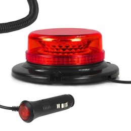 ΦΑΡΟΣ LED 12V-24V ΜΑΓΝΗΤΙΚΟΣ  & ΒΙΔΩΤΟΣ - ΚΟΚΚΙΝΟ