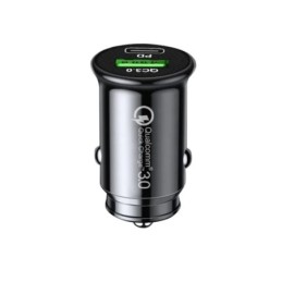 Φορτιστής Αυτοκινήτου με USB  & Type-C