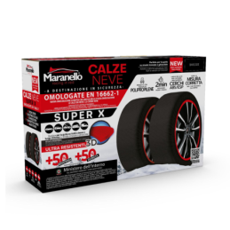 Maranelo XLarge Χιονοκουβέρτες Ιταλικής Κατασκευής για Επιβατικό Αυτοκίνητο με CE και ΕΝ 16662-1 (2τμχ.)